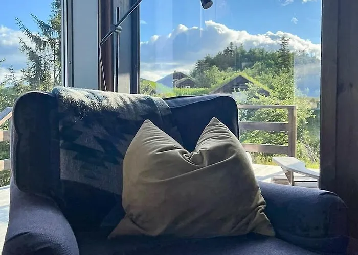 Tatil Evi Stylish With Lovely View At Stavadalen